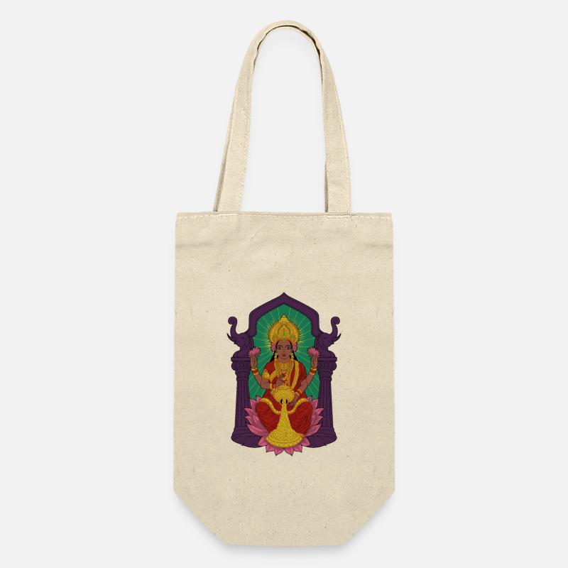 Dieu hindou - Lakshmi - Sac à bouteille - nature