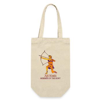 Déesse de la chasse - Artémis - Sac à bouteille - nature - Devant