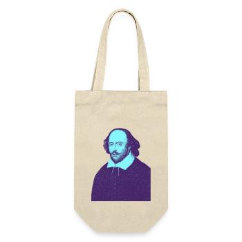 William Shakespeare - Mein Theater - Geschenkbeutel für Flaschen - Natur - Vorne