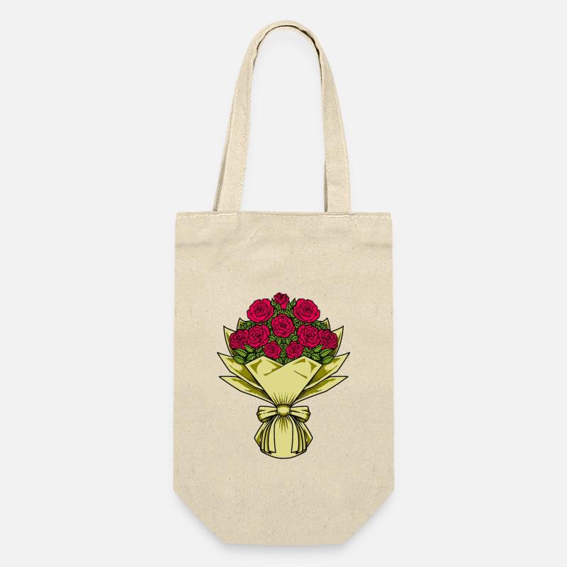 Roses Rouges - Bouquet - Sac à bouteille - nature