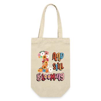 1 And Still Flowering Girls Floral 1. - Gift Bag for Bottles - nature - Front