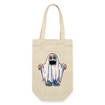 Kids Ghost Costume - Gift Bag for Bottles - nature - Front