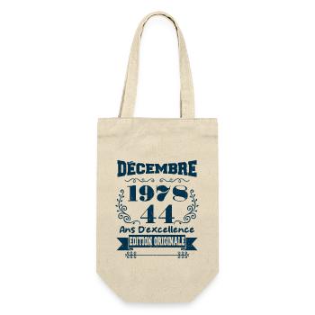 décembre 1978 Edition original | Vintage 1978 - Sac à bouteille - nature - Devant