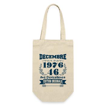 décembre 1976 Edition original | Vintage 1976 - Sac à bouteille - nature - Devant