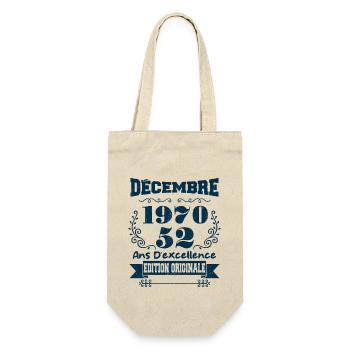 décembre 1970 Edition original | Vintage 1970 - Sac à bouteille - nature - Devant