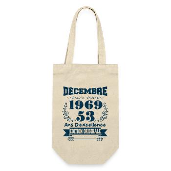 décembre 1969 Edition original | Vintage 1969 - Sac à bouteille - nature - Devant
