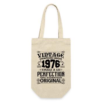 1976 Vintage Anniversaire 1976 original birthday - Sac à bouteille - nature - Devant