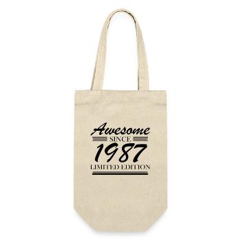 1987 - Né en 1987 - Sac à bouteille - nature - Devant