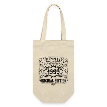 1999 | Vintage Aged Original 1999 birthday gift - Sac à bouteille - nature - Devant