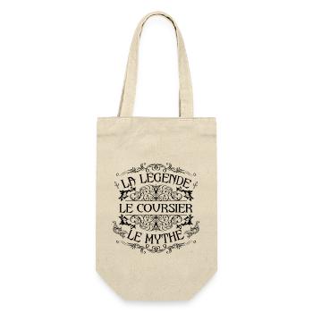Coursier | la légende Coursier le mythe - Sac à bouteille - nature - Devant