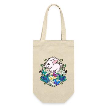 Early Spring Rabbit Easter Rabbit Child - Gift Bag for Bottles - nature - Front
