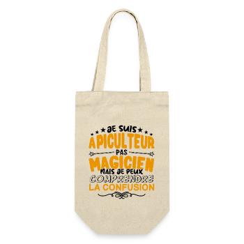 Apiculteur pas Magicien | le Meilleur Apiculteur - Sac à bouteille - nature - Devant