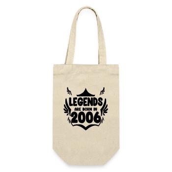 2006 - Geschenkbeutel für Flaschen - Natur - Vorne