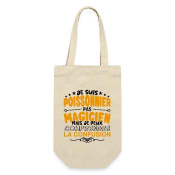 Poissonnier pas Magicien | le Meilleur Poissonnie - Sac à bouteille - nature - Devant