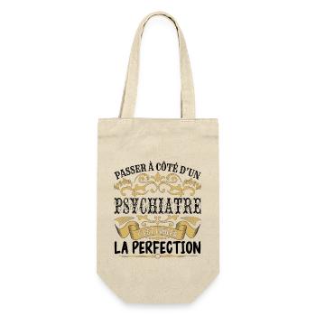 Psychiatre | le Meilleur cadeau Psychiatre - Sac à bouteille - nature - Devant