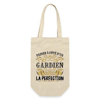 Gardien | le Meilleur cadeau Gardien - Sac à bouteille - nature - Devant