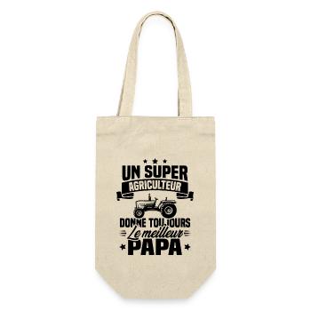 Super agriculteur donne toujours le meilleur papa - Sac à bouteille - nature - Devant