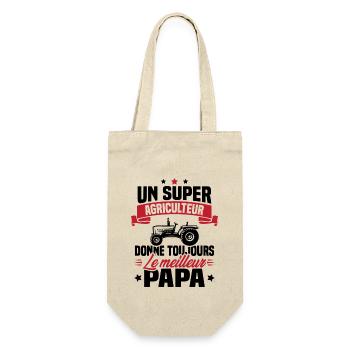 Super agriculteur donne toujours le meilleur papa - Sac à bouteille - nature - Devant