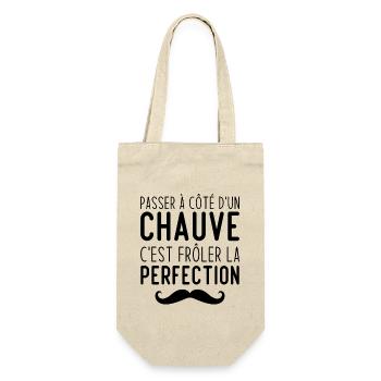 Un chauve c'est la perfection - Sac à bouteille - nature - Devant