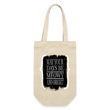T-shirts de fesses de chat J’aime les chats idée cadeau d’anniversaire - Sac à bouteille - nature - Devant