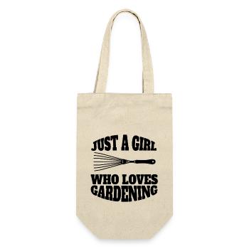 Gardener Garden Girl Hobby Gardener Orchard - Gift Bag for Bottles - nature - Front
