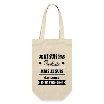 Pas parfaite mais Danseuse classique moderne - Sac à bouteille - nature - Devant