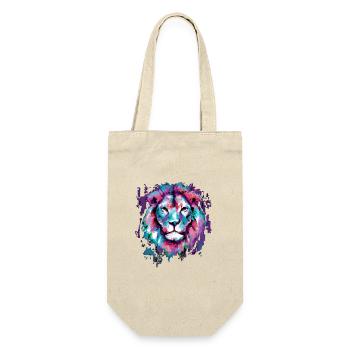 Leo Art Painting - Gift Bag for Bottles - nature - Front