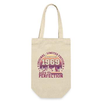 Original December 1969 53rd Birthday Gift - Gift Bag for Bottles - nature - Front
