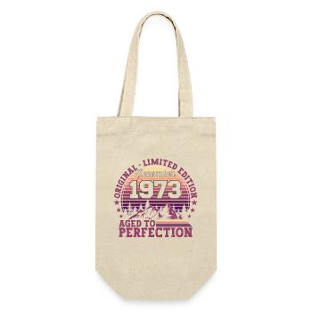 Original December 1973 49th birthday gift - Gift Bag for Bottles - nature - Front