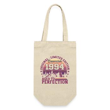 Cadeau original du 28e anniversaire de décembre 1994 - Sac à bouteille - nature - Devant