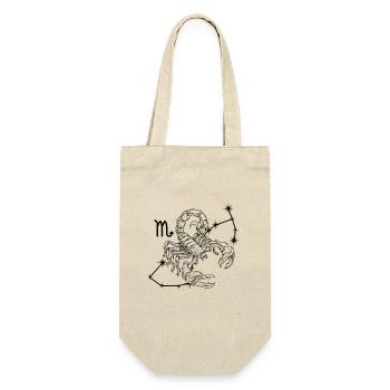 Signe du zodiaque Scorpion Octobre Novembre - Sac à bouteille - nature - Devant