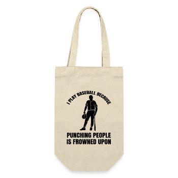 Baseball Gift Baseball Game Baseball Lovers - Gift Bag for Bottles - nature - Front