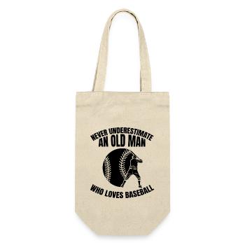 Baseball Baseball Lovers Baseball Game Gift - Gift Bag for Bottles - nature - Front