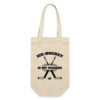 Cadeau de hockey sur glace Sports d’hiver Équipe de hockey sur glace - Sac à bouteille - nature - Devant