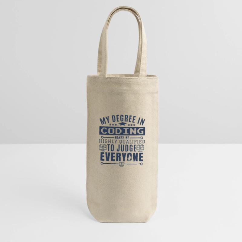 Coder | Programmer | Software Developer Gift Bag for Bottles