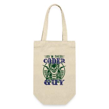 I'm The Coder Guy - Gift Bag for Bottles - nature - Front