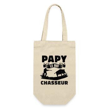 Papy Le Roi Chasseur - Sac à bouteille - nature - Devant