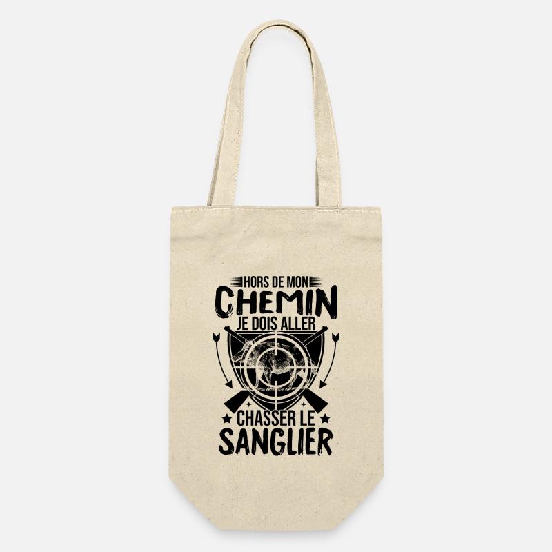 Chasser Le Sanglier - Sac à bouteille - nature