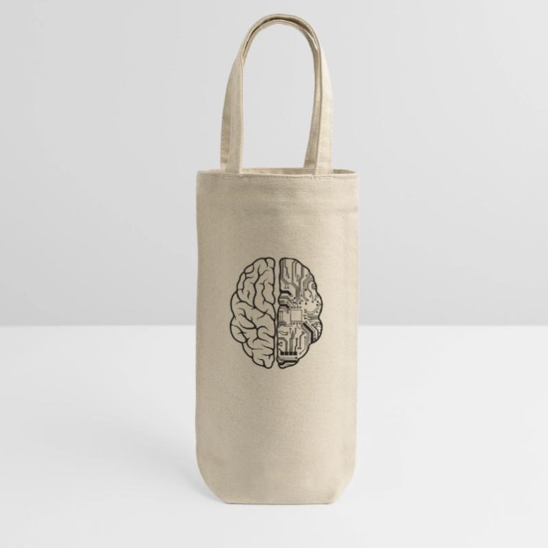 Programmeur Codeur - Développeur Programmation Brain Fun Sac à bouteille