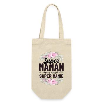 Maman Mais Aussi Mamie - Sac à bouteille - nature - Devant