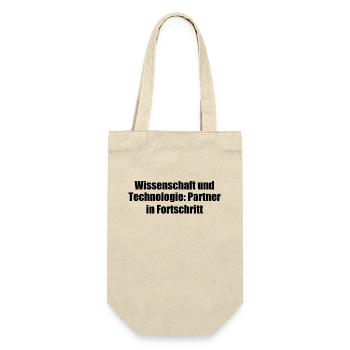 Wissenschaft - Wissenschaft und Technologie: - Geschenkbeutel für Flaschen - Natur - Vorne