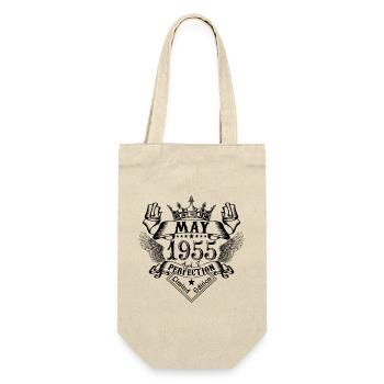 Vintage May 1955 May 1955 born in May - Gift Bag for Bottles - nature - Front