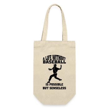 Baseball Baseball players Baseball team Baseball players - Gift Bag for Bottles - nature - Front