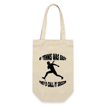 Tennis player Tennis lovers Tennis Tennis club - Gift Bag for Bottles - nature - Front