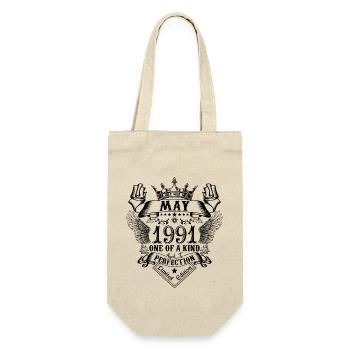 Birthday May 1991 born in May 1991 - Gift Bag for Bottles - nature - Front