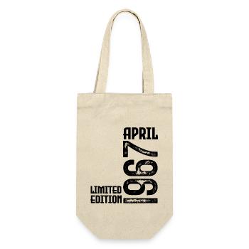 Cadeau Avril 1967. Anniversaire avril 1967. April. - Sac à bouteille - nature - Devant
