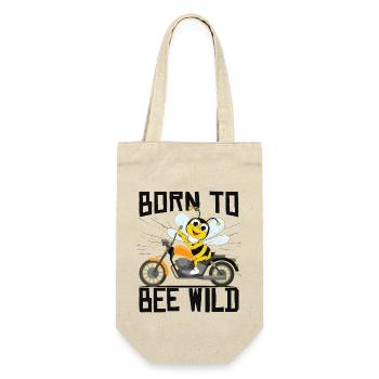 Born To Bee Wild - Gift Bag for Bottles - nature - Front