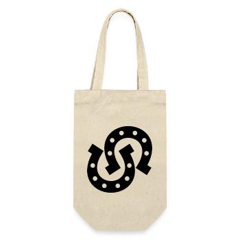 Horseshoe - Gift Bag for Bottles - nature - Front