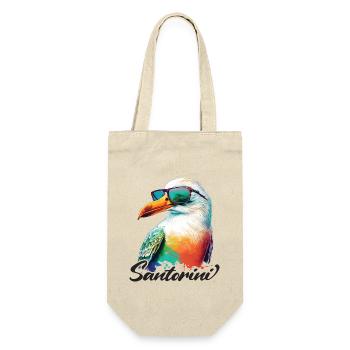 Santorin Grèce vacances Mouette Lunettes de soleil - Sac à bouteille - nature - Devant
