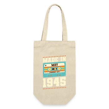 70th birthday May Born 1953 Gift idea - Gift Bag for Bottles - nature - Front